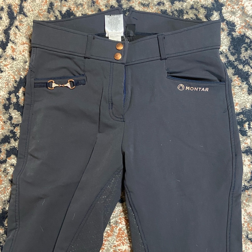 Montar Black Riding Pants